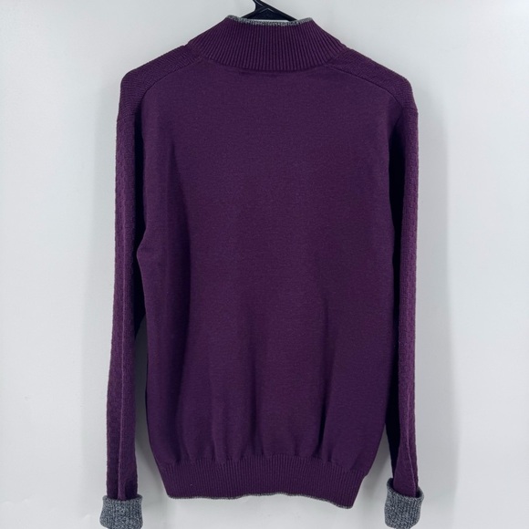 Robert Graham 1/4 Zip Longsleeve Sweater - Picture 4 of 8